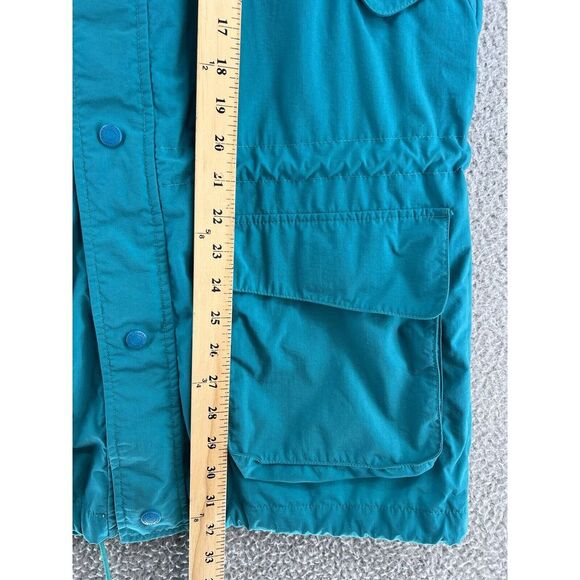 Vintage 90s‎ Eddie Bauer Nylon Full Zip Hoodie Windbreaker Rain Jacket Men Small - Picture 8 of 14
